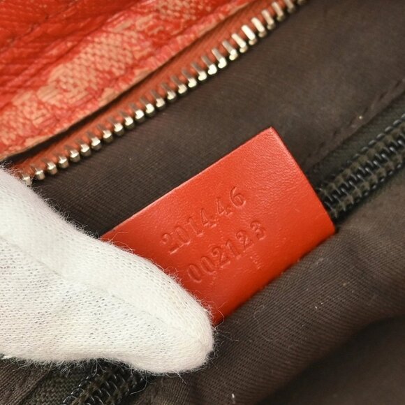 GUCCI RED GG SHOULDER BAG 201446 22123 YQ01993 BNN08 - Picture 9 of 10